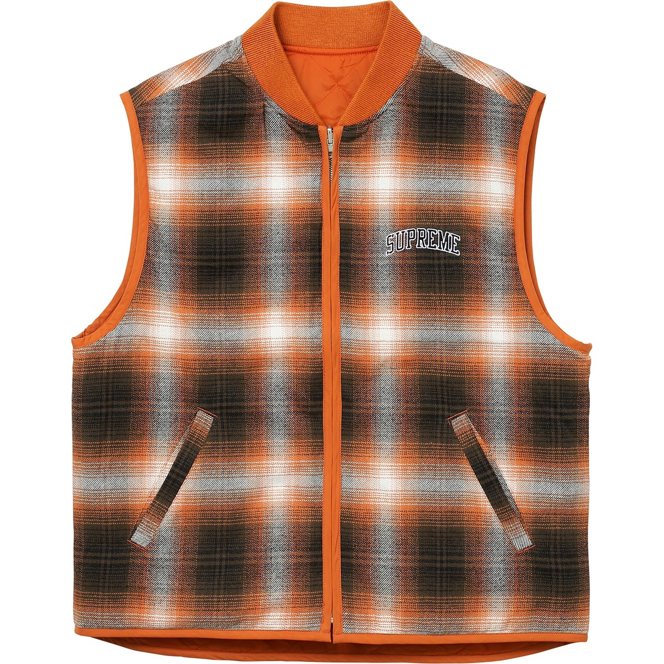 Reversible Shadow Plaid Vest view 6